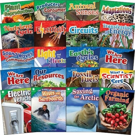 Shell Education Teacher Created Materials Book Set, Science, 4th Grade, 20/ST, 20PK SHL126785